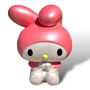 NEW Sanrio Hello Kitty's Friend My Melody PVC Figural Reusable Coin Piggy Bank